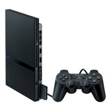 Sony Playstation 2 Slim Standard Charcoal Black