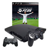 Sony Playstation 3 500gb + 2 Controle E Fifa 2025