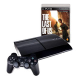 Sony Playstation 3 Super Slim 250gb The Last Of Us Cor Charcoal Black