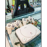 Sony Playstation Ps One Standard Cor Cinza C/ 2 Controles Originais