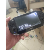 Sony Ps Vita Fat 1000 E Cartão Sd 128gb - Leia