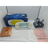 Sony Psp-1000 Branco Tela Ips + Sd 64gb - Na Caixa