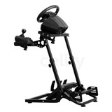 Soporte De Joystick Pxn-a10 Preto Mesa Cockpit Volante Gamer Simulator