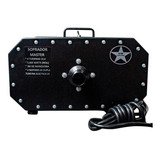 Soprador Master Hard Wind -4 Turbinas 2860 Watts Pet Shop Cor Preto 220v