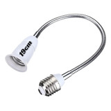 Soquete Bocal Prolongador Flexivel Lampada E27 - 19cm
