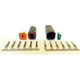Soquete Plug Conector Macho E Fêmea Linha Agrícola Kit 