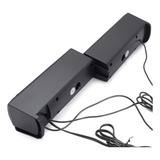 Soundbar Caixa De Som Casa Pc Gamer Smart Tv Usb Led Potente Cor Preto 110v/220v