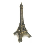 Souvenir Miniatura Da Torre Eiffel Em Metal Com 25,5 Cm Reco