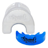 Spank Protetor Bucal Profissional Moldável Com Estojo Azul - Boxe - Muaythai - Jiu-jitsu - Mma - Kickboxing - Futebol - Basquete - Esporte De Contato