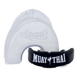 Spank Protetor Bucal Profissional Moldável Com Estojo Cor Muaythai - Boxe - Muaythai - Jiu-jitsu - Mma - Kickboxing - Futebol - Basquete - Esporte De Contato