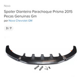 Spoiler Diant Onix Prisma 2013/19 94755374 Original Gm