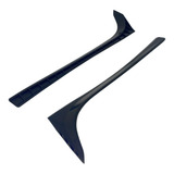 Spoiler Esportivo Traseiro Lateral Para Golf Mk7 - Preto