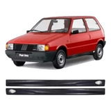 Spoiler Lateral Preto Uno 2 Portas (par) Todos Modelos