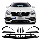 Spoiler Para-choque Dianteiro Mercedes Classe A W176 Vo6