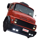 Spoiler Parachoque Caminhão Mb 1113 Cara Preta C Bigodinho 