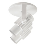 Spot Duplo Aletado Led Bulbo Par20 2x E27 Opl