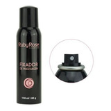 Spray Fixador De Maquiagem Aerosol Ruby Rose 150ml Tom Do Primer Incolor