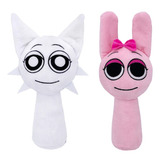 Sprunki Boneco De Pelúcia Jogo Musical Kit Com 2 Unidades