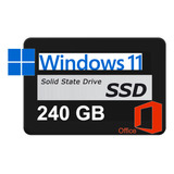 Ssd 240gb Com Windows 11 Instalado + Pacote Office