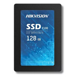 Ssd Hikvision 128gb E100 Sata 3 2,5 550/500 Mbs Hs-ssd-e100 Cor Preto