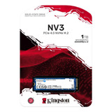 Ssd M.2 1tb Kingston Nv3 Nvme Pcie Snv3s/1000g 6000/4000 Mb/