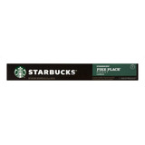 Starbucks Café Pike Place Roast Lungo Torrado E Moído 10 Cápsulas 53g 