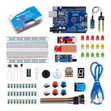 Starter Kit Arduino Compatível Com Sensores E Componentes 