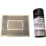 Stencil Nvidia Gf104325a1 + Esferas 0,50mm 25k Bga Placa