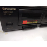 Stereo Double Cassette Deck Pioneer Ct-w106 No Estado