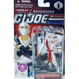 Storm Shadow Gi Joe Renegades 30th Comandos Em Ação Hasbro