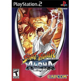 Street Fighter Alpha Anthology Ps2 Mídia Física