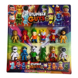 Stumble Guys Kit Bonecos Cartela Personagens Jogo Criança