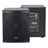 Sub Ativo 12 Ksr Pro 600w Rms K-12.6a Woofer Jbl Limiter +