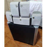 Subwoofer 6pol + 5 Caixas Para Home Theater 8000w - 600w Rms