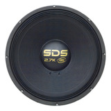 Subwoofer Eros Sds 18 2.7k 1350 Watts Rms 4 Ohms Cor Preto