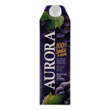 Suco De Uva Integral Aurora Tetra Pack 6x1,5l