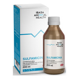 Sulfamicina Oral Ibasa P/ Aves Bovinos Suinos Coelhos 200ml