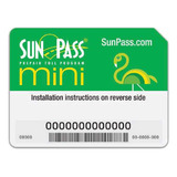 Sunpass Mini Sticker Pedágio Pré-pago Flórida