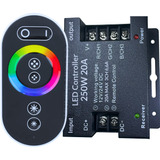 Super Controladora + Controle Rgb Touch Rf 2.4g P/ Refletor Led Piscina / Fita Led / Modulo Rgb