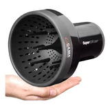 Super Difusor De Ar Cachear Cabelos Definir Cachos Cor Preto