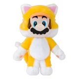 Super Mario Cat Gato Pelúcia Boneco Original Nintendo Japão