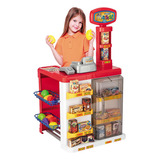 Super Mini Mercadinho Infantil Market E Caixa Registradora