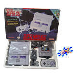Super Nes Super Set Console Completo + Mario Raros!!!