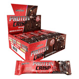 Super Protein Crisp Bar Caixa C/ 12 Integralmedica Sabor Brownie De Chocolate
