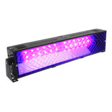 Super Refletor Luz Negra 33cm Deltrônica 12 Led Lâmpada Neon