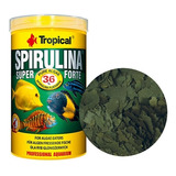 Super Spirulina Forte Flakes Tropical Raçao Para Peixes 50g