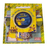 Superkit Oficial Seleção Brasileira Livro Cd Quebra Cab N /