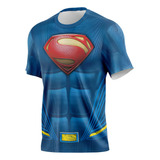 Superman - Camiseta Adulto - Traje Herói Super