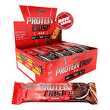 Suplemento Em Barra Integralmédica Protein Crisp Bar Proteínas Protein Crisp Bar Sabor Cookies And Cream Em Caixa De 540g 12 Un