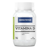 Suplemento Em Cápsula Newnutrition Vitamina D 200ui Vitaminas Vitamina D 200ui